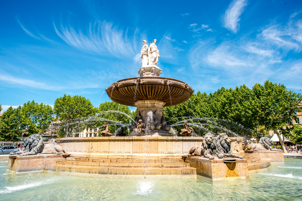 Fontaine à Aix-en-Provence