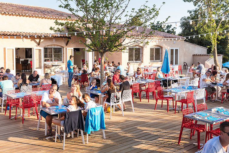 terrasse du restaurant