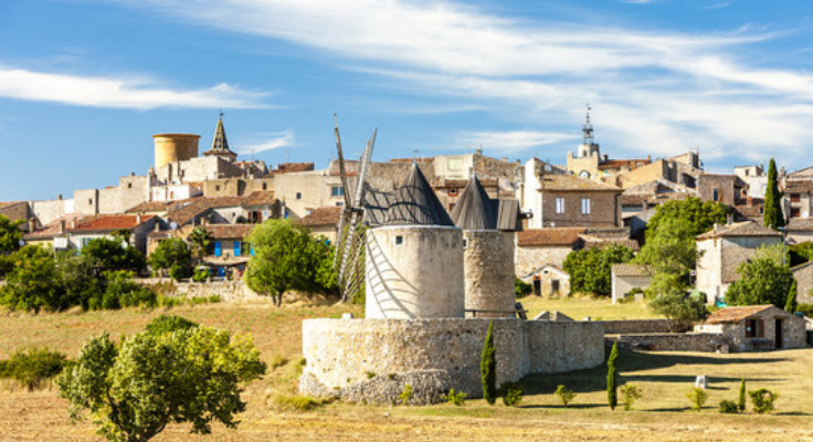 Regusse village proche Les Lacs du Verdon